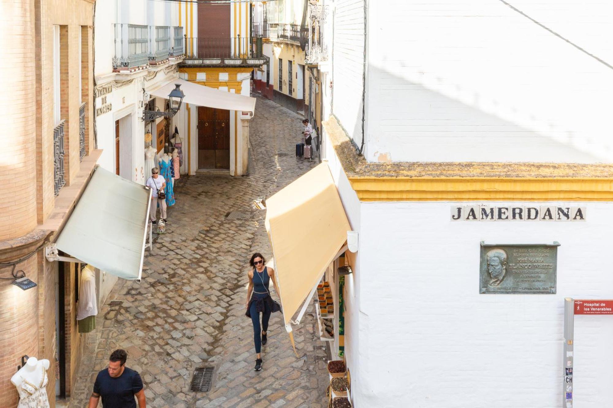 Descubrehome Santa Cruz Private Terrace With Giralda Views Seville Luaran gambar